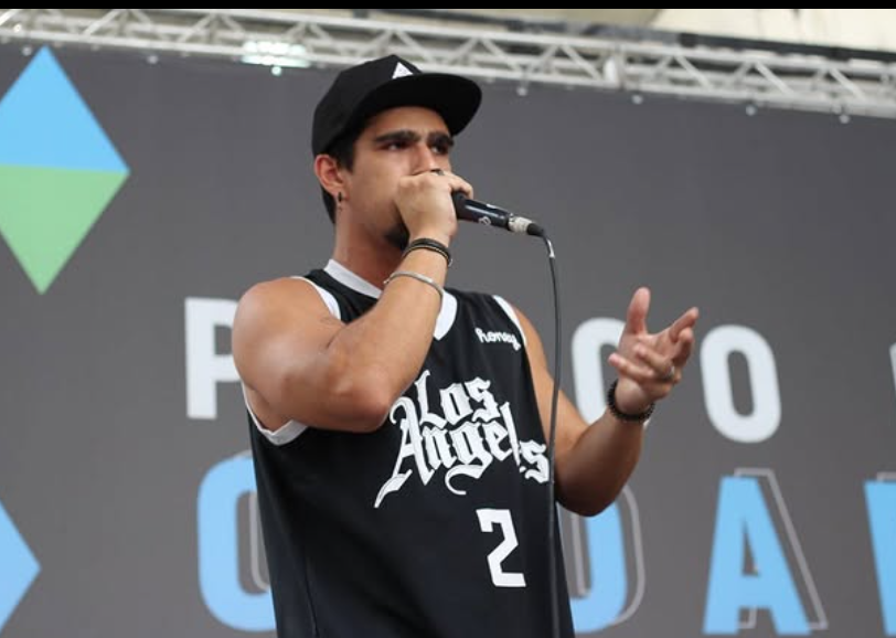 Caio Beatbox em show no Aniversário de São Paulo